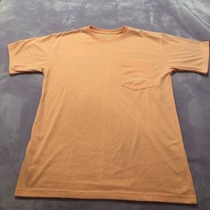 Peach properly tide t-shirt, size small